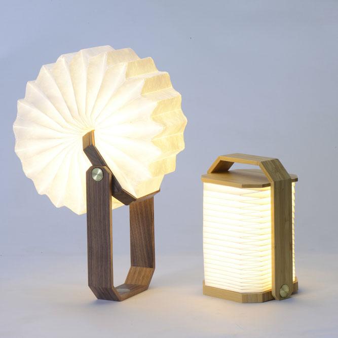 Lampe à main en bois créative, lampes de décoration intérieure très adaptées aux tables de chevet