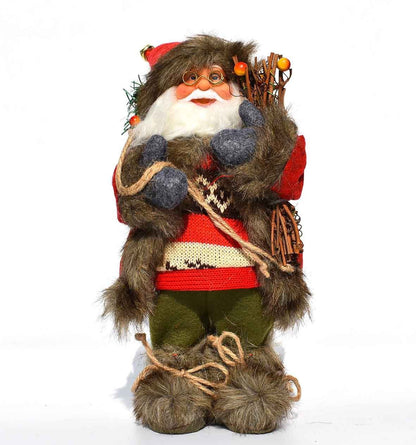 Ensemble de figurines de Père Noël pour décorations de Noël