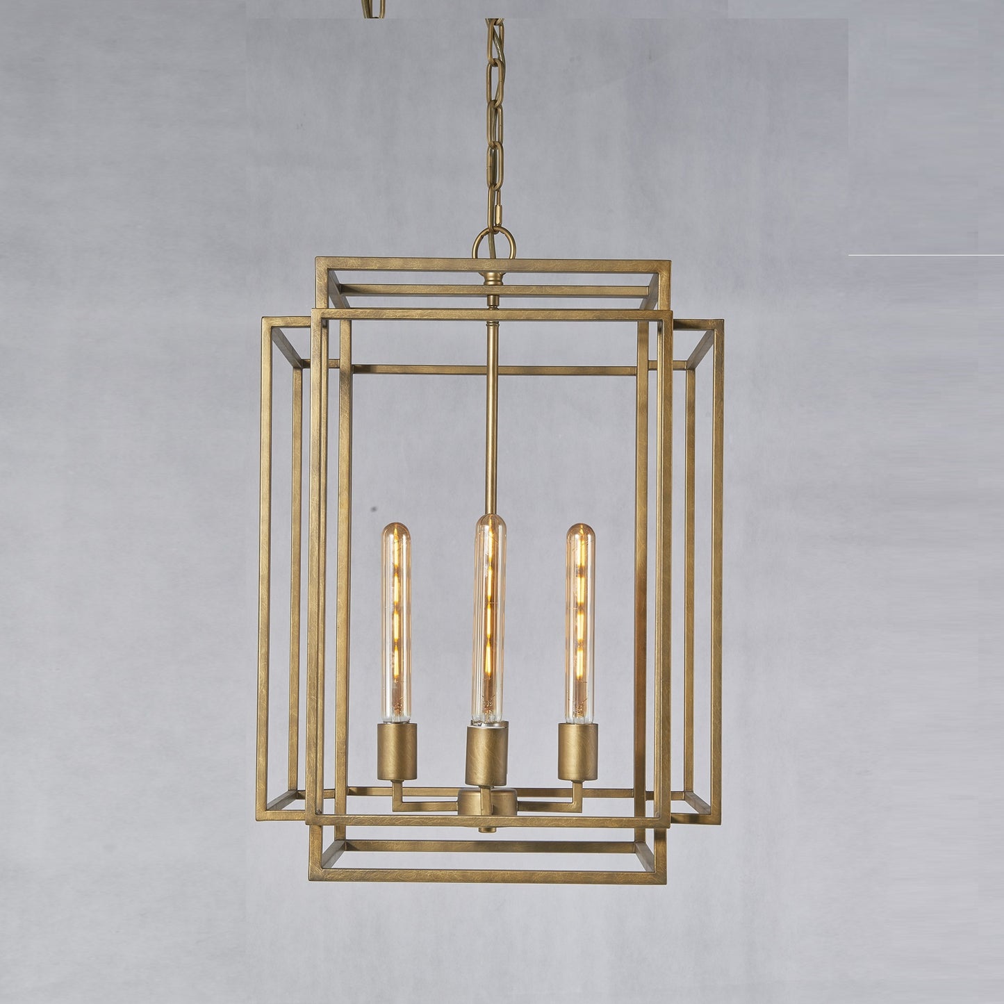 Lustre à cage personnalisé créatif pour salon, salle à manger, chambre à coucher