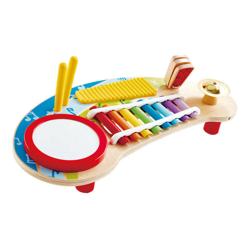 Five-in-one Dynamic Band Knocking On The Piano Table Children's Educational Music Toys