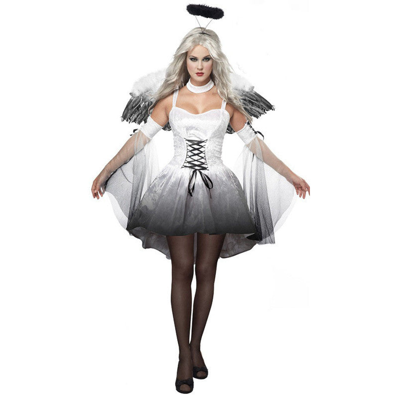 Fashion Personality Halloween Dark Angel Costume