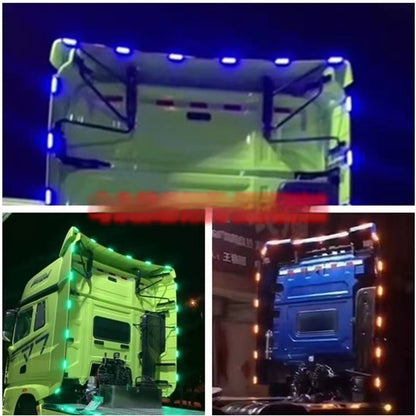 Lumière d'ambiance de Modification de camion, feux de circulation colorés