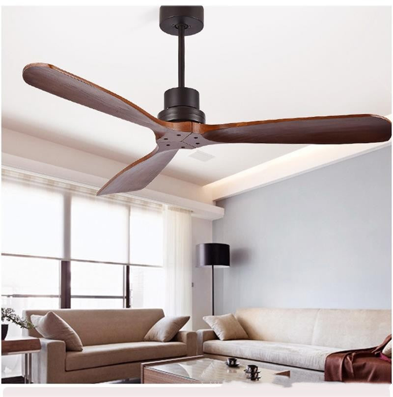 American Retro With Remote Control Electric Fan No Lights