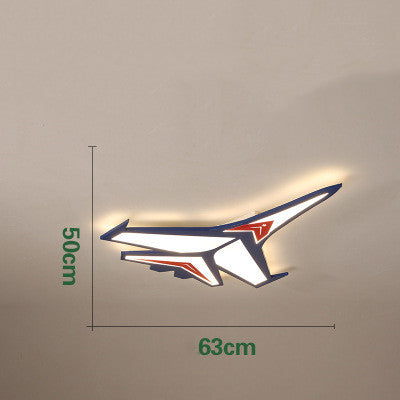 Plafonnier LED simple et moderne pour chambre d'enfant