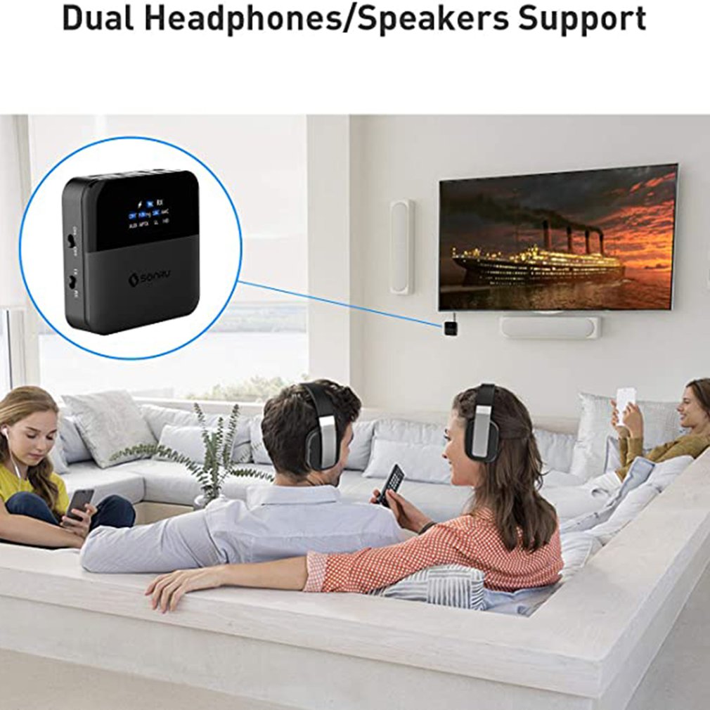 Adaptador Bluetooth B20 dos en uno Receptor Bluetooth