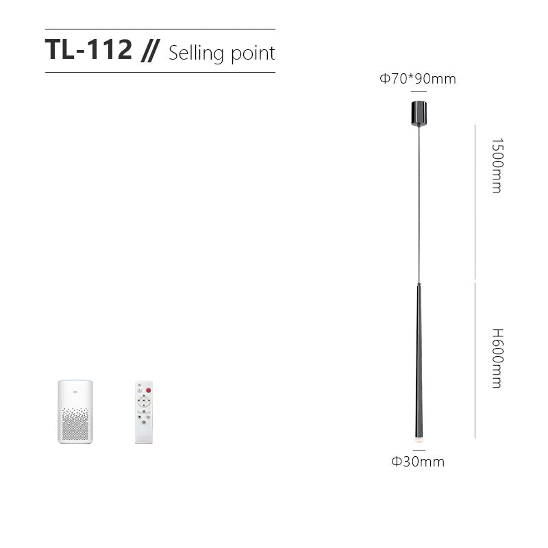 Luz De Línea De Pared De Fondo De Sofá De Sala De Estar Simple Moderna