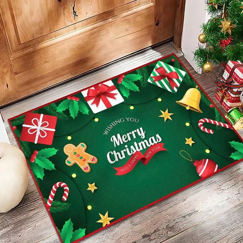 Christmas Series Carpet For Home Use