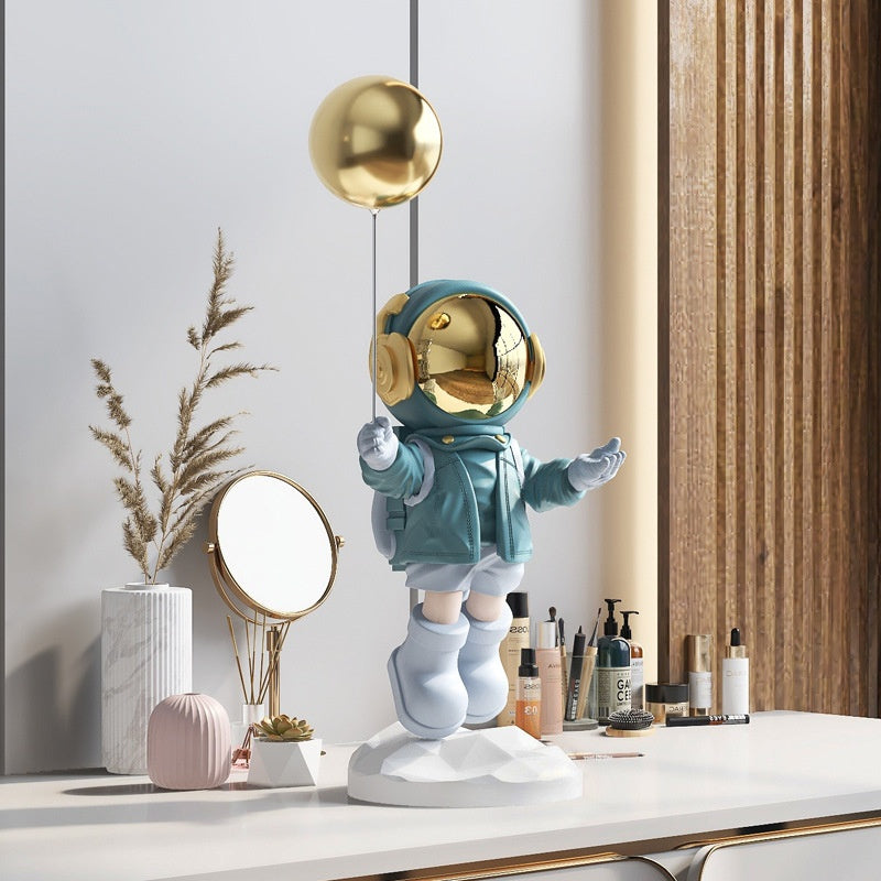 Light Luxury Astronaut Living Room Decoration Home Ornament Spaceman Birthday Gift TV Cabinet Hallway Wine Cabinet Desk