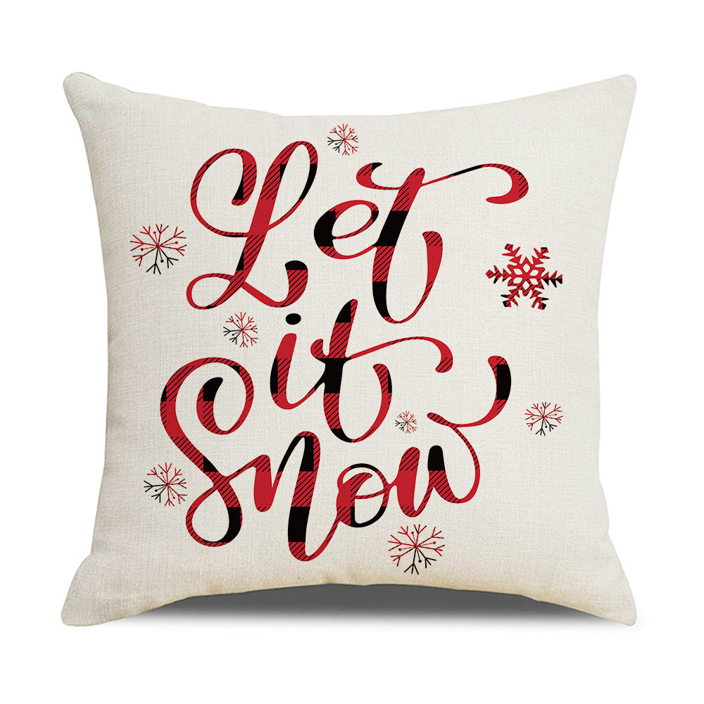 Home Christmas Series Sofa Cushion Seat Cover