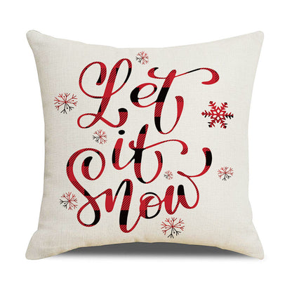 Home Christmas Series Sofa Cushion Seat Cover