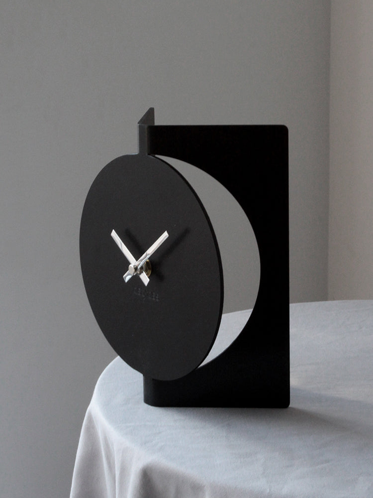 Reloj de Mesa Reloj Silencioso Estilo Bauhaus Piezas de Péndulo Verticales Decorativas