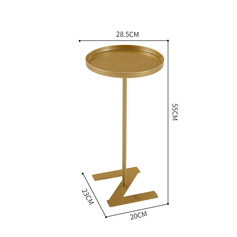 Mini Solid Wood Narrow Angle Table Living Room Bedroom Sofa Small Table