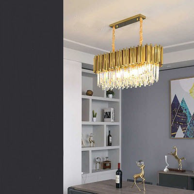 Lustre en cristal pour toute la maison, combinaison de salon