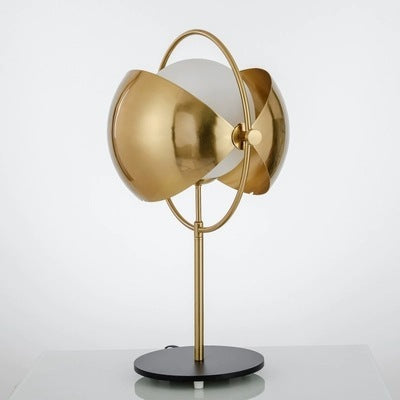 Personality Creative Light Luxury Reversible Semi-circular Table Lamp