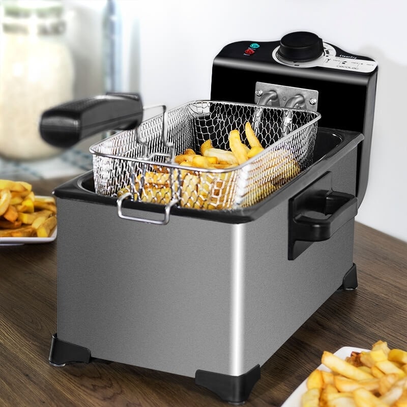 Friteuse électromécanique pour frites domestiques 3L