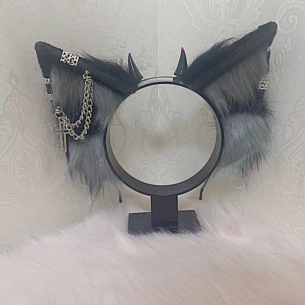 Halloween Vampire Demon Horn Ear Headwear