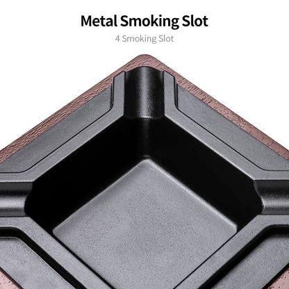 Metal Large-caliber Cigar Special Smoke Tank Household Large Ashtray