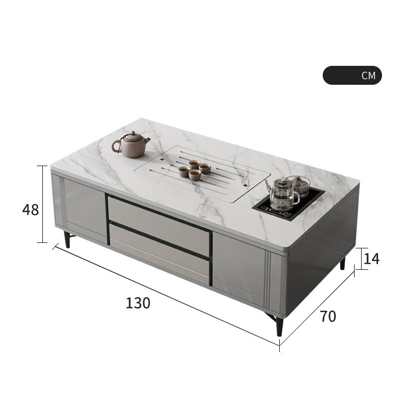 Italian Minimalist Multi-function Kungfu Tea Table