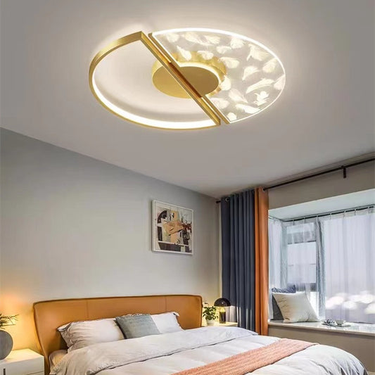 Nouveau LED plafonnier moderne Simple et léger luxe chambre