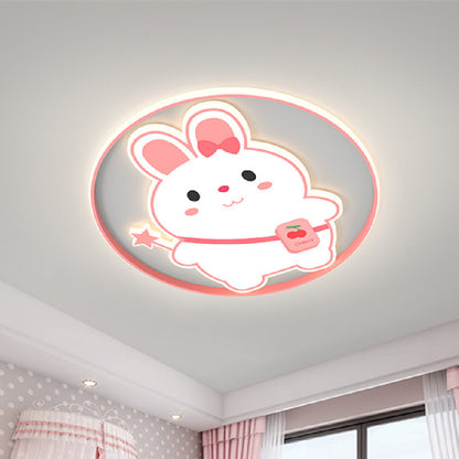 Luz De Dormitorio Para Niños Con Tapa De Succión Simple Y Moderna