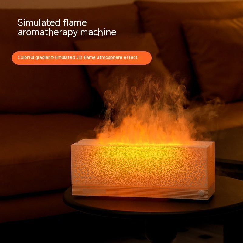 Colorful Flame Aroma Diffuser Desktop Home