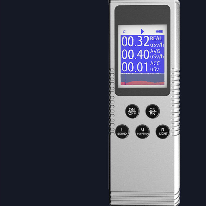 Detector de radiación Nuclear portátil para el hogar alarma de dosis Individual