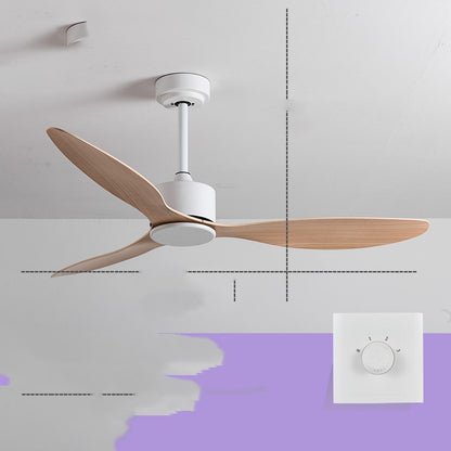 New Scandinavian Industrial Ceiling Fans Without Lights