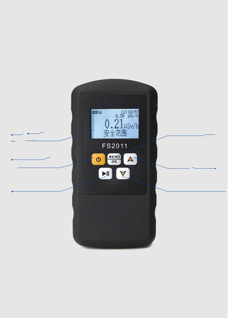 Personal Radiation Dose Alarm Device