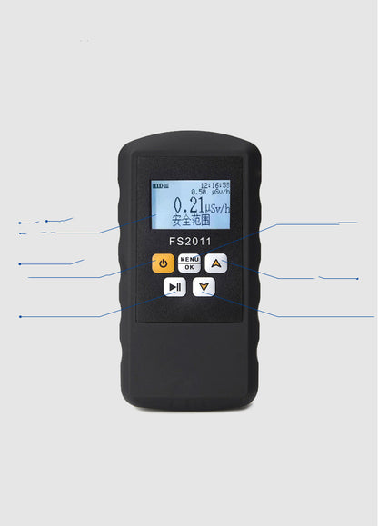 Personal Radiation Dose Alarm Device