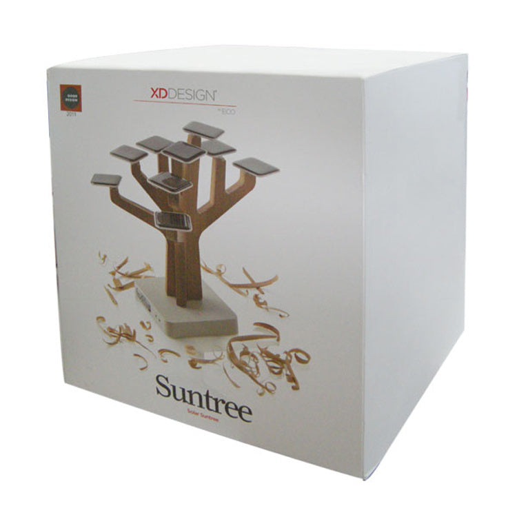 Chargeur solaire en forme d'arbre