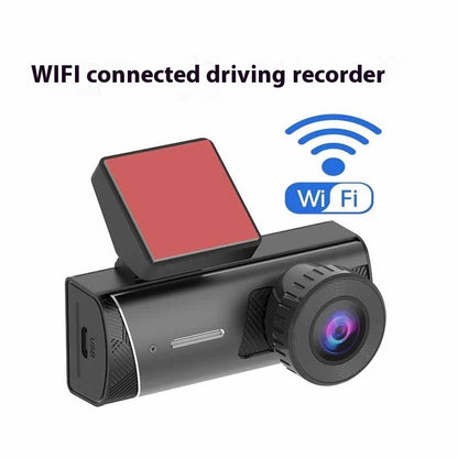 Dashcam vidéo de lecture de téléphone portable connecté au WIFI