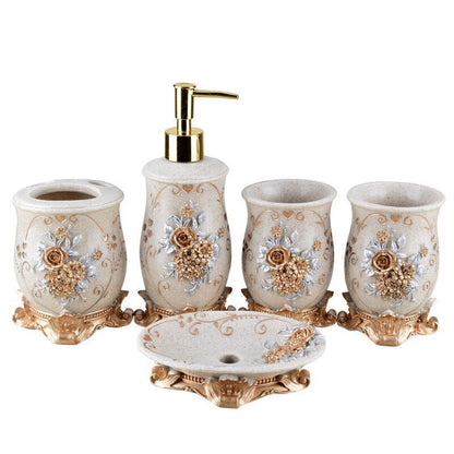 Dental  Bathroom Mouthwash Cup Wash Set