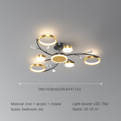 Lustre d'ambiance simple et moderne