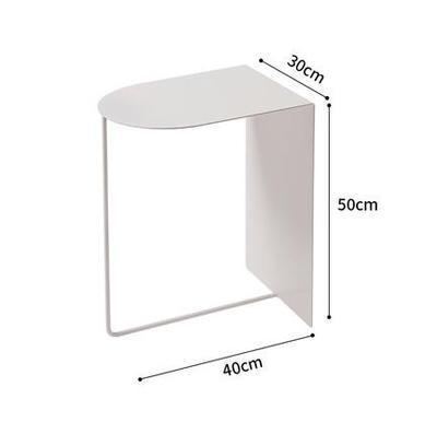 Table de chevet créative de luxe avec lumière latérale de canapé