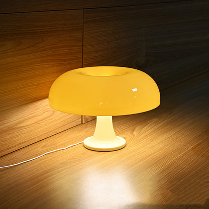 Lámpara de mesa con iluminación decorativa de setas minimalista moderna