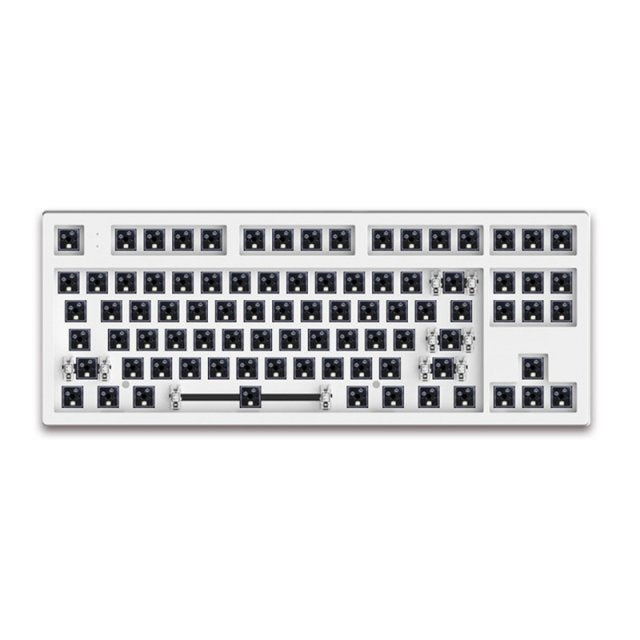 Kit de teclado mecánico para juegos por cable Mk870 de 87 teclas