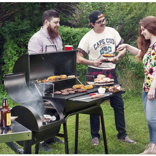 Cour Barbecue Grill extérieur américain charbon de bois ménage