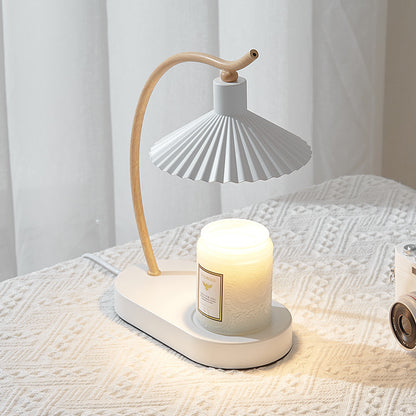 Pleated Iron Aromatherapy Wax Retro Atmosphere Table Lamp