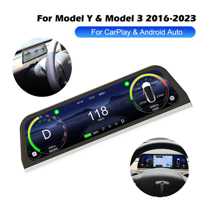 Simplified and creative LCD instrument panel modification