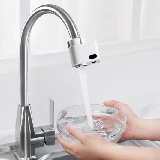 Valve de robinet de cuisine et de salle de bains, dispositif d'économie d'eau à Induction anti-éclaboussures