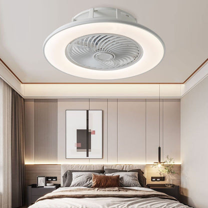 Simple Invisible Fan Light Smart Bedroom Ceiling Light