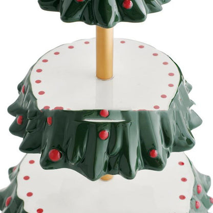 Support de bol pour arbre de Noël, séparateur de nourriture, décorations de vacances en résine