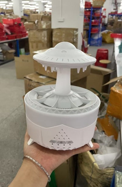 Nouveau humidificateur goutte de pluie ovni humidificateur d'air goutte d'eau USB aromathérapie huiles essentielles diffuseur d'air aromatique fabricant de brume domestique décor à la maison