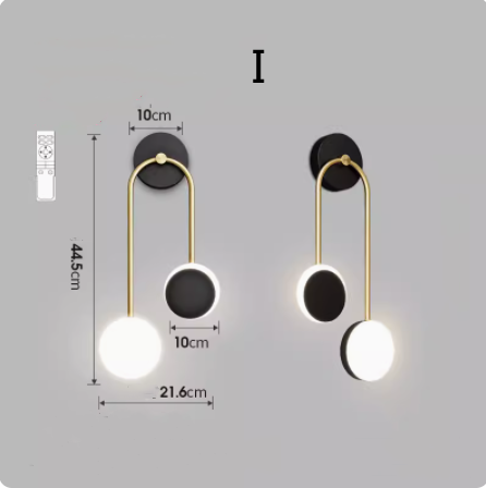 Wall Lamp, Bedside Lamp, Free Wiring Aisle Lamp