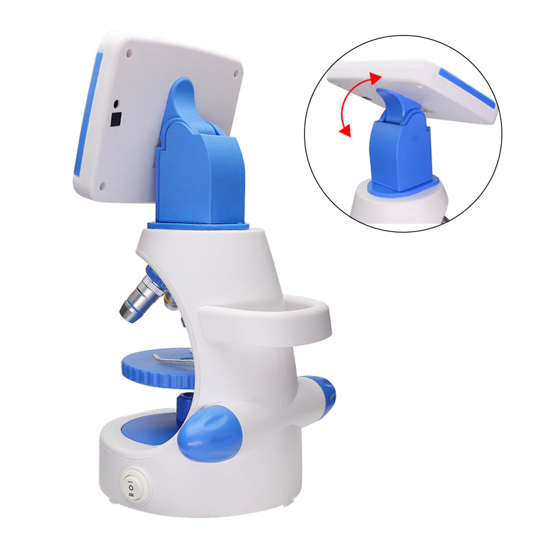 Microscope portable pour les expériences scientifiques biologiques haute définition pour enfants