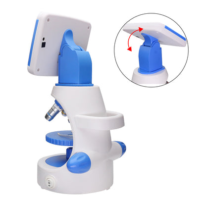 Microscope portable pour les expériences scientifiques biologiques haute définition pour enfants