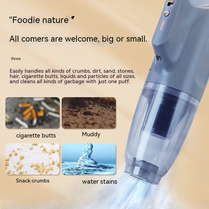 Portable Large Suction Small Wireless Vacuum Cleaner