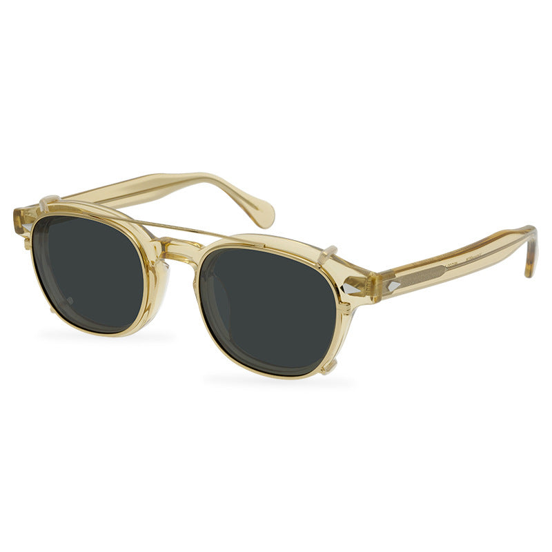 Classic American Vintage Clip Sunglasses