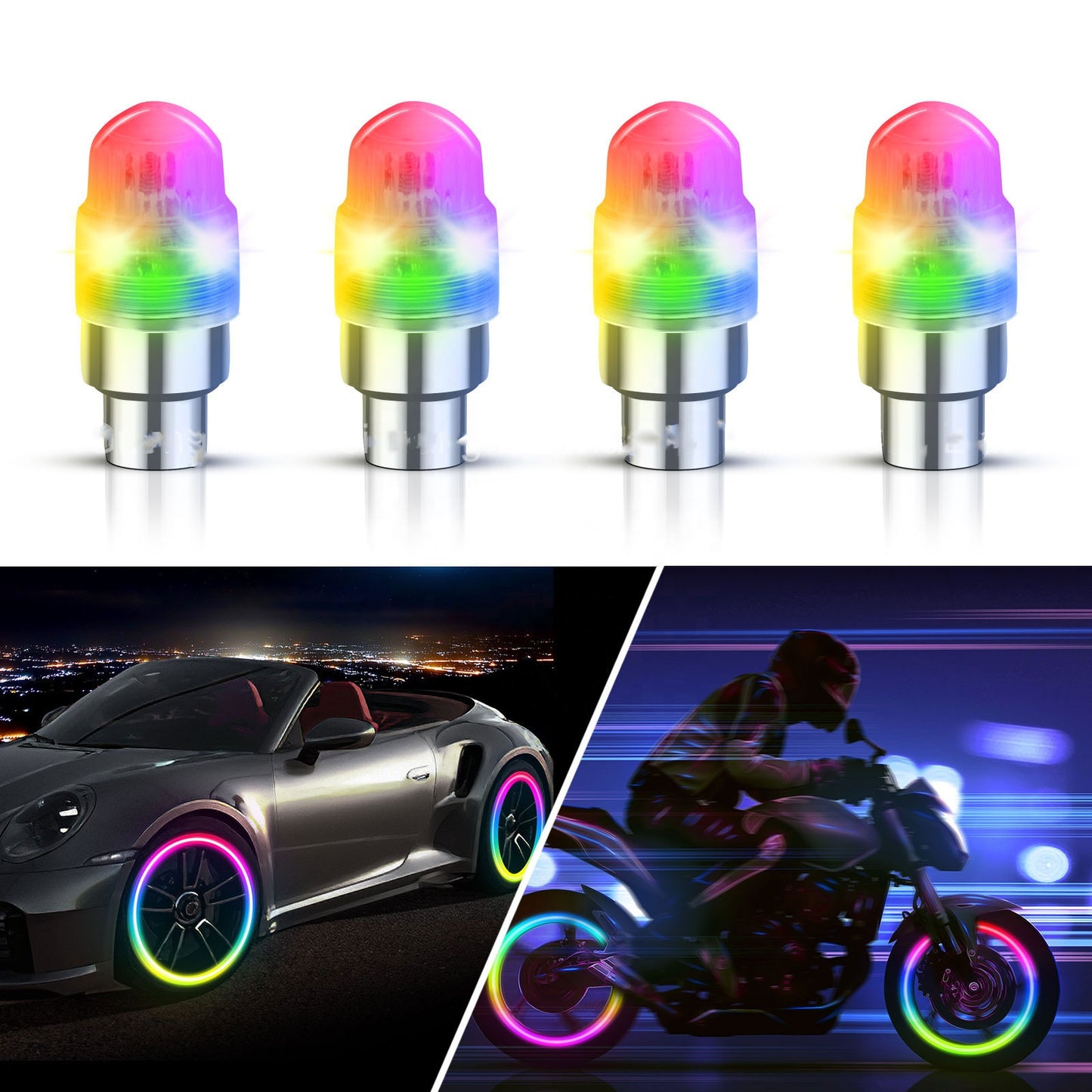 Accessoires de voiture Éclairage de roue à LED