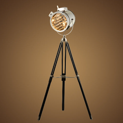 Stage Floor Lamp Industrial Style Tripod